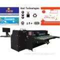 Digital inkjet printing machine for corrugated pizza box